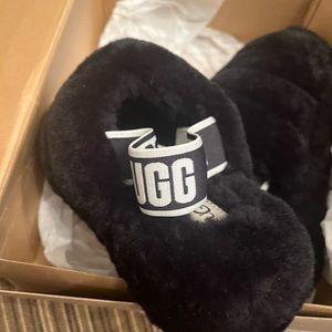 UGG Black Slippers